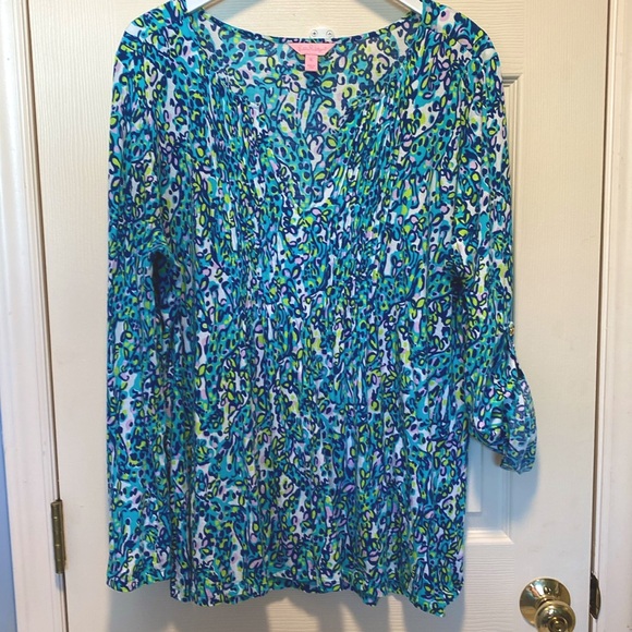 Lilly Pulitzer Braylen Top EUC - Picture 2 of 6